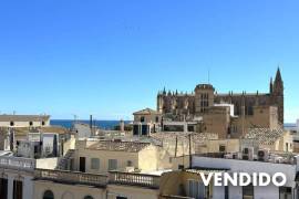 Una joya del casco antiguo con una impresionante terraza en la azotea