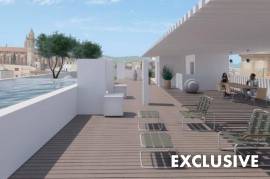 Renovation property with 380 m² private roof terrace