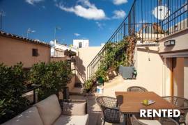 Luxury studio penthouse renovated and with spectacular terrace in the heart of the old town