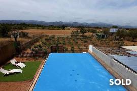 Quietly situated finca with vineyards, olive trees and beautiful fruit garden