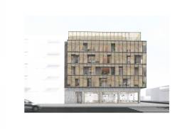 Development plot for apartment building with excellent connectivity