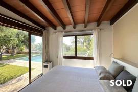 Charming Village House with Guest Cottage, Pool and Panoramic Views in Campanet