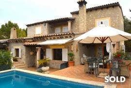 Beautiful natural stone villa in a quiet area near Valldemossa